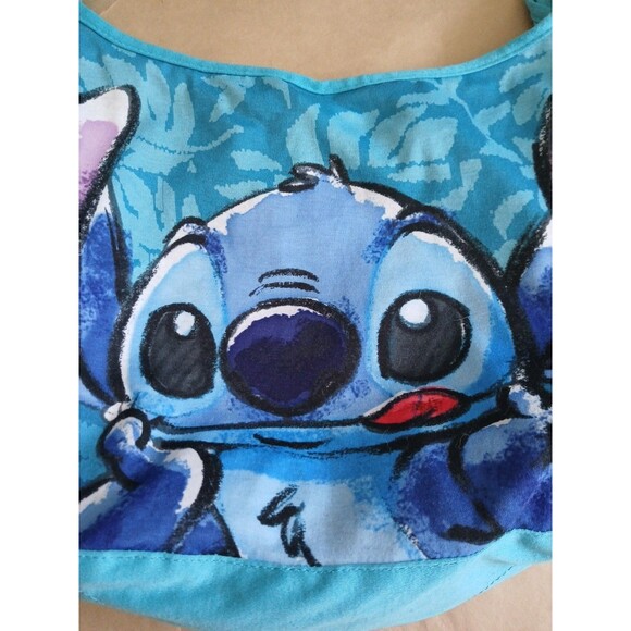 Loungefly Disney Lilo & Stitch Womens Crossbody Hobo Bag Purse Blue - Picture 2 of 11